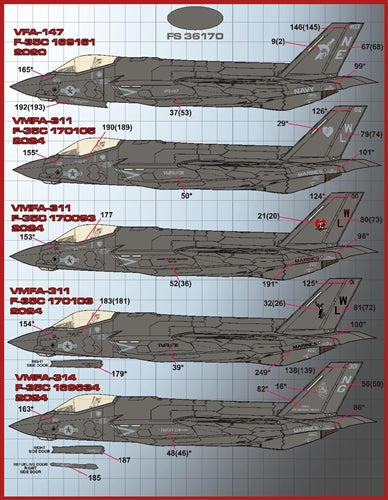FURBALL 48-097 1/48 F-35C Anthology Part 4