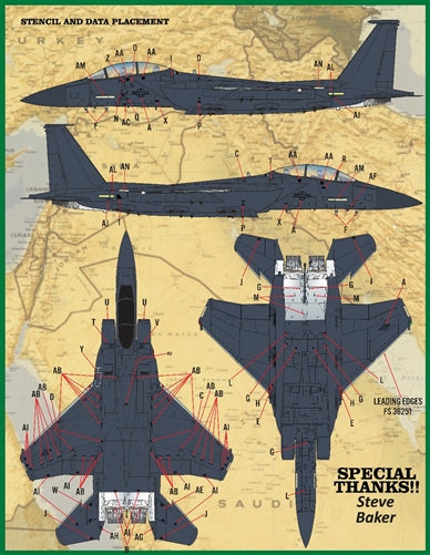 FURBALL 48-098 1/48 F-15E 4th Fighter Wing Drone Killer