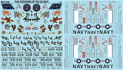 FURBALL 72-011 1/72 USN P-8 Poseidon