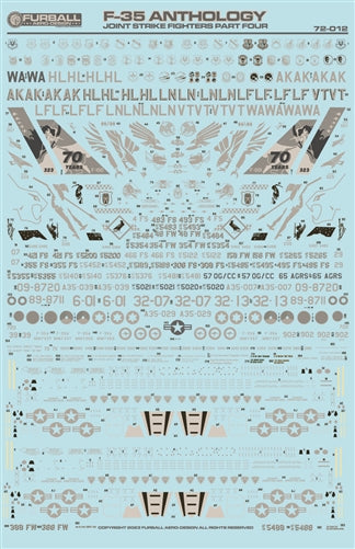 FURBALL 72-012 1/72 F-35A Anthology Part 4
