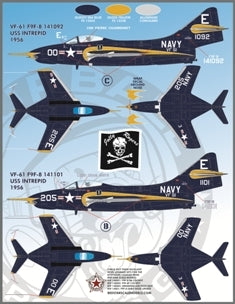 FURBALL FDS-4803 1/48 USN Sea Blue F9F-8 Cougar
