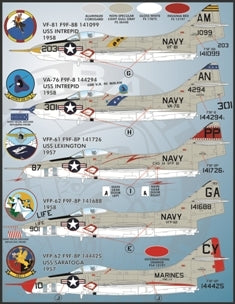 FURBALL FDS-4804 1/48 USN Colorful Gray & White Cougar, Part 1