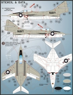 FURBALL FDS-4804 1/48 USN Colorful Gray & White Cougar, Part 1