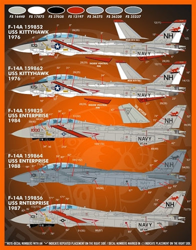 FURBALL F/D&S-4820 1/48 Tomcat Color & Marking Part XI