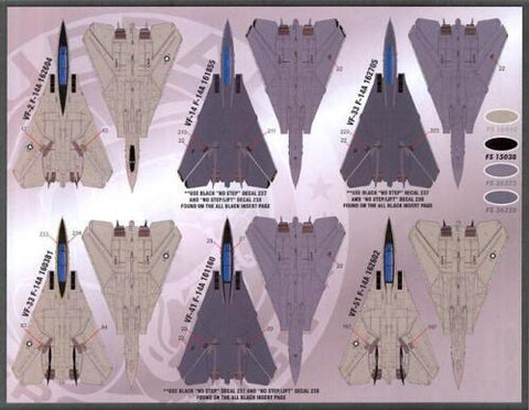 FURBALL FDS-4825 1/48 Tomcat Colors Markings Part XII