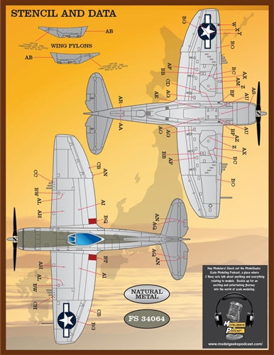 FURBALL F/D&S-4830 1/48 P-47 Coloring and Markings Part 2