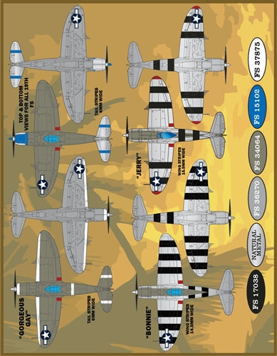 FURBALL F/D&S-4831 1/48 P-47 Coloring and Markings Part 3