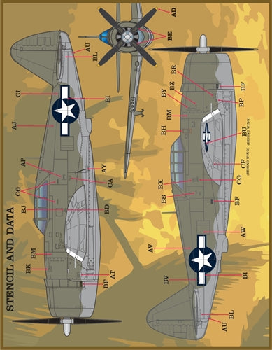 FURBALL F/D&S-4831 1/48 P-47 Coloring and Markings Part 3