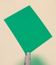 FURBALL FWT48-002 1/48 F-14 Green Windshield Tint Film（For Hasegawa and Tamiya）