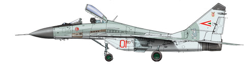 HAD Models 32063 1/32 MiG-29 in Hungarian service old painting decal sheet
