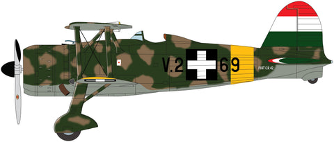 HAD Models 32074 1/32 CR-42 Royal Hungarian Air Force with Cross insignias for ICM kit