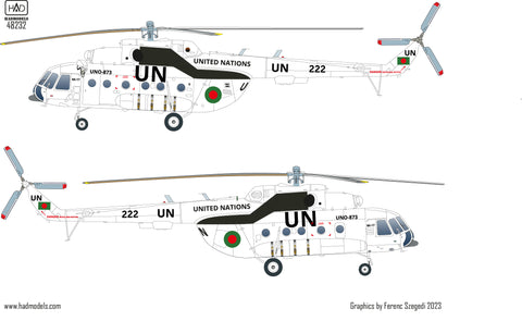 HAD Models 48232 1/48 Mi-17 decal sheet