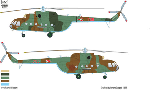 HAD Models 48232 1/48 Mi-17 decal sheet