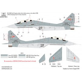 HAD Models 48240/2023 1/48 Hungarian MiG-29 in NATO service decal sheet