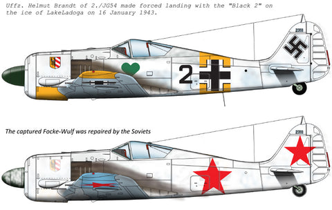 HAD Models 72179 1/72 FW-190 A-4 decal Sheet