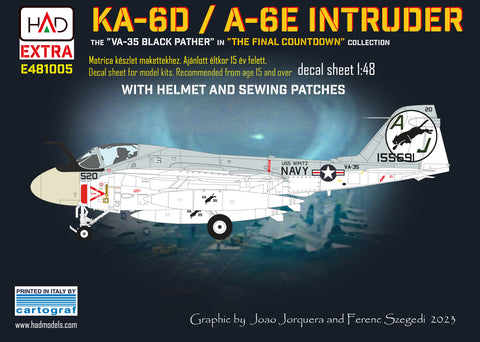 HAD Models E481005 1/48 A-6E Intruder ”The final Countdown” decal sheet