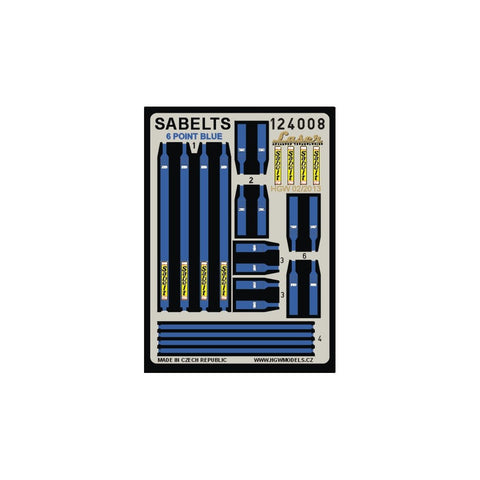 HGW 124008 1/24 Sabelt Blue - Six Point