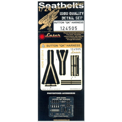 HGW 124505 1/24 Sutton "QK" Harness - Early
