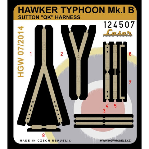 HGW 124507 1/24 Hawker Typhoon Mk.I B