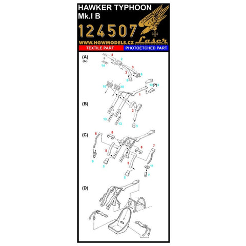 HGW 124507 1/24 Hawker Typhoon Mk.I B