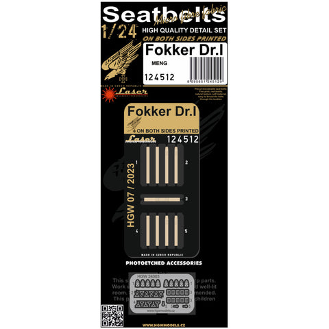 HGW 124512 1/24 Fokker Dr.I
