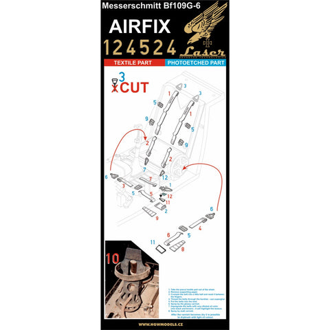 HGW 124524 1/24 Messerschmitt Bf109G-6