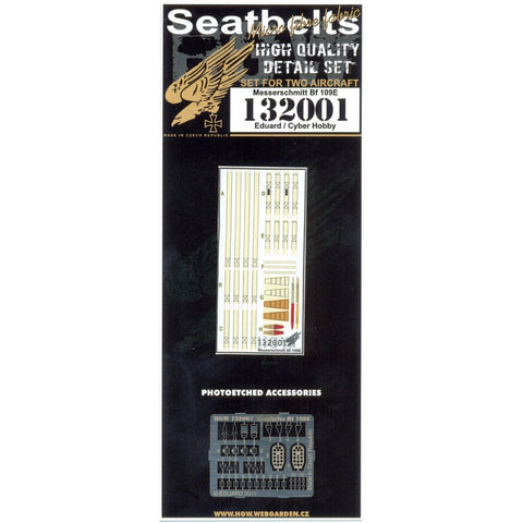HGW Models 132001 1/32 Messerschmitt Bf 109E 2 sets | Eduard, CyberHobby, Trumpeter