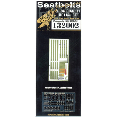 HGW Models 132002 1/32 Messerschmitt Bf 109F / G / K 2 sets | Hasegawa, Revell