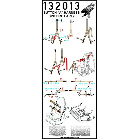 HGW Models 132013 1/32 Spitfire – 初期型 2 sets | Tamiya