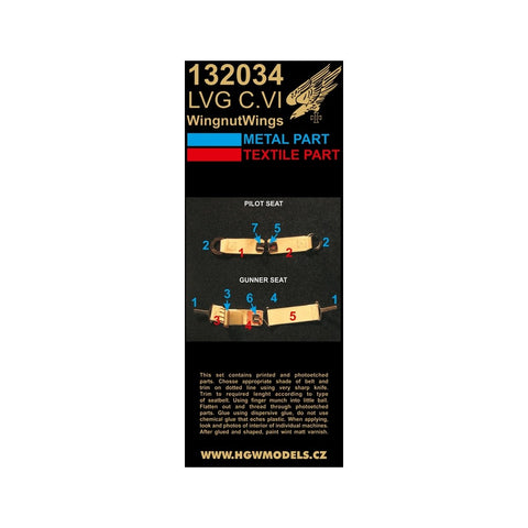 HGW Models 132034 1/32 LVG C.VI 2 sets | Wingnut Wings