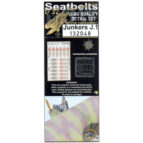 HGW Models 132048 1/32 Junkers J.1 2 sets | Wingnut Wings