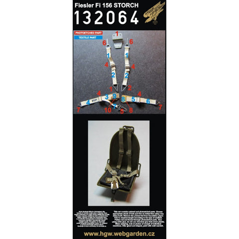 HGW Models 132064 1/32 Fiesler Fi 156 Storch Hasegawa