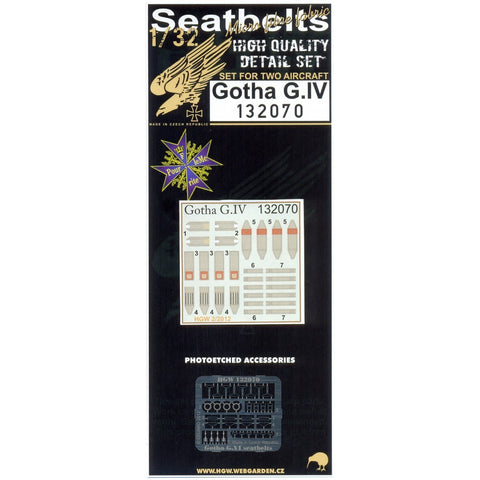 HGW Models 132070 1/32 GOTHA G.IV 2 sets | Wingnut Wings