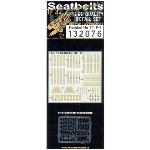 HGW Models 132076 1/32 Heinkel HE 111 2 sets | Revell