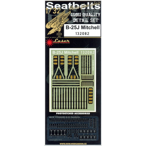 HGW Models 132082 1/32 B-25J Mitchell pre-cut (laser) | HK Models