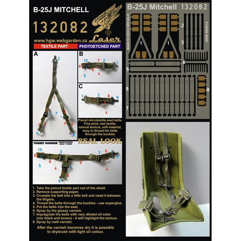 HGW Models 132082 1/32 B-25J Mitchell pre-cut (laser) | HK Models