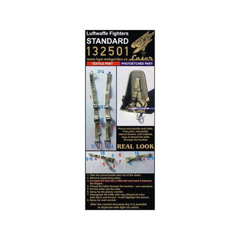 HGW Models 132501 1/32 Luftwaffe Fighters - 初期型 pre-cut (laser)