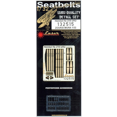 HGW Models 132515 1/32 Heinkel He 219 UHU pre-cut (laser) | Zoukei-Mura