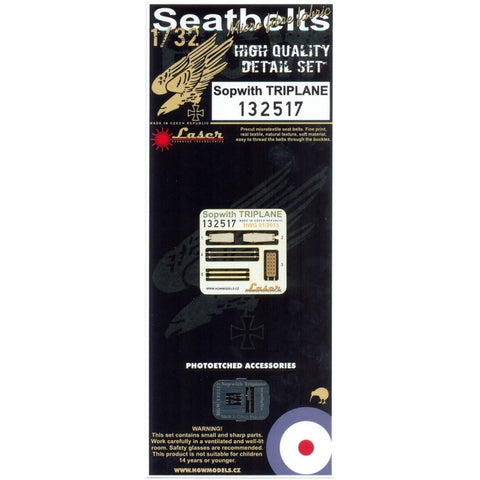 HGW Models 132517 1/32 Sopwith Triplane pre-cut (laser) | Wingnut Wings