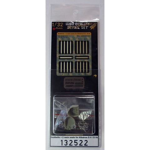 HGW Models 132522 1/32 Albatros D.V / D.Va + Seats pre-cut (laser) | inc. 2 resin seats | WnW