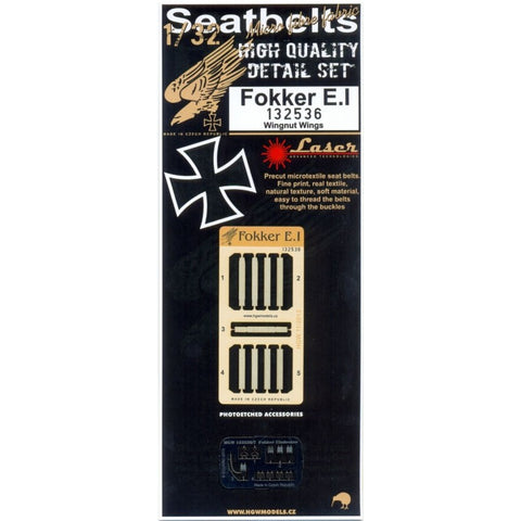 HGW Models 132536 1/32 Fokker E.I pre-cut (laser) | Wingnut Wings