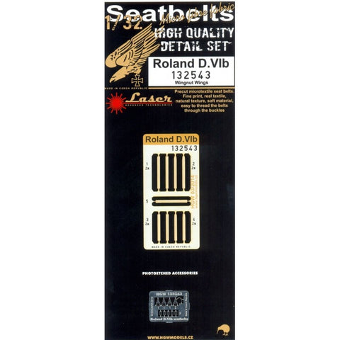 HGW Models 132543 1/32 Roland D.VIB pre-cut (laser) | Wingnut Wings