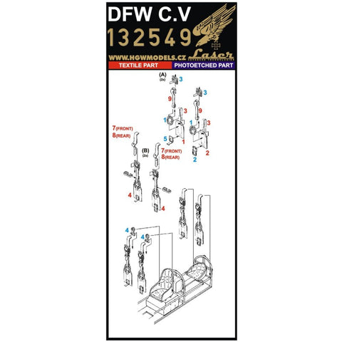 HGW Models 132549 1/32 DFW C.V pre-cut (laser) | Wingnut Wings