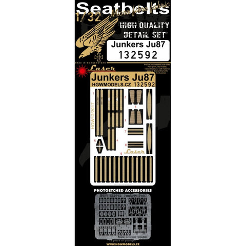HGW Models 132592 1/32 Junkers Ju 87 Stuka pre-cut (laser)