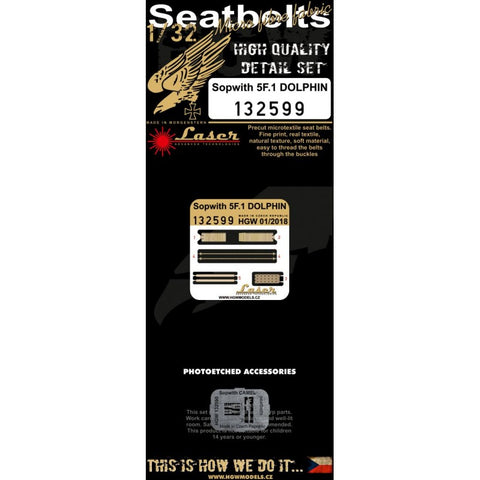 HGW Models 132599 1/32 Sopwith 5F.1 Dolphin pre-cut (laser)