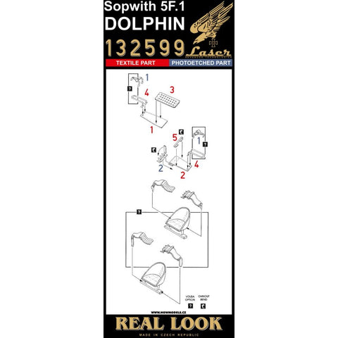 HGW Models 132599 1/32 Sopwith 5F.1 Dolphin pre-cut (laser)