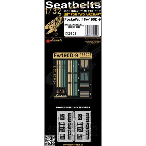 HGW Models 132609 1/32 Focke-Wulf Fw 190D-9 pre-cut (laser)