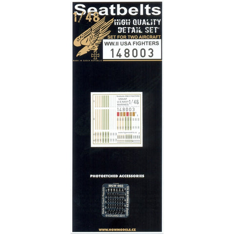 HGW Models 148003 1/48 U.S. Fighters 2 sets | WWII era