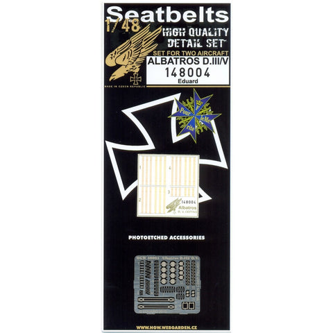 HGW Models 148004 1/48 Albatros D.III / D.V 2 sets | inc. additional PE details | Eduard