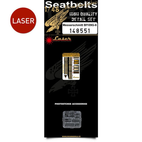 HGW Models 148551 1/48 Messerschmitt Bf 109G-6 pre-cut (laser)
